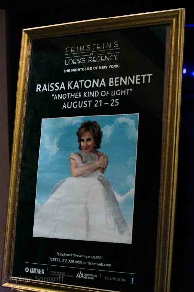 Photo Coverage: Raissa Katona Bennett Brings ANOTHER KIND OF LIGHT to Feinstein's Image