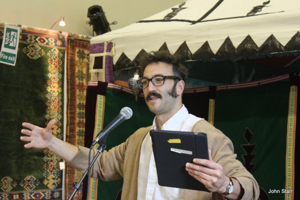 Photo Flash: Poetry in the Persian Tent Opens at Edinburgh's Festival of Spirituality and Peace Image