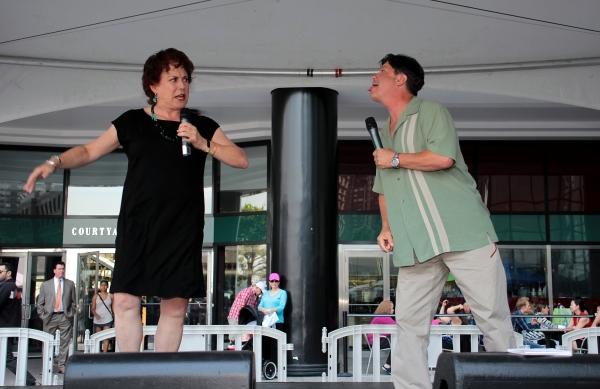 Photo Coverage: ROCK OF AGES, MAMMA MIA!, and More Perform at 'Taste of Broadway' Image
