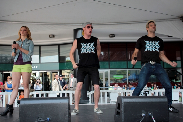 Photo Coverage: ROCK OF AGES, MAMMA MIA!, and More Perform at 'Taste of Broadway' Image