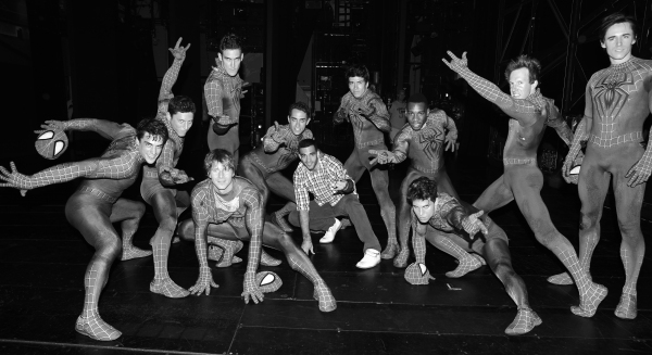 Photo Coverage: Olympic Gymnast Danell Leyva Visits SPIDER-MAN Image