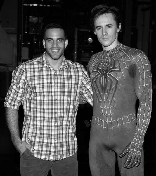 Photo Coverage: Olympic Gymnast Danell Leyva Visits SPIDER-MAN Image