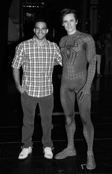 Photo Coverage: Olympic Gymnast Danell Leyva Visits SPIDER-MAN Image
