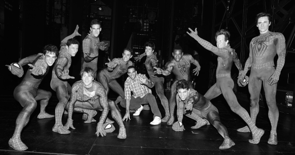Photo Coverage: Olympic Gymnast Danell Leyva Visits SPIDER-MAN Image