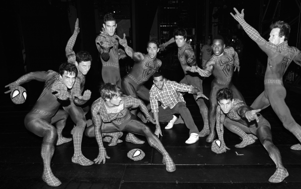 Photo Coverage: Olympic Gymnast Danell Leyva Visits SPIDER-MAN Image