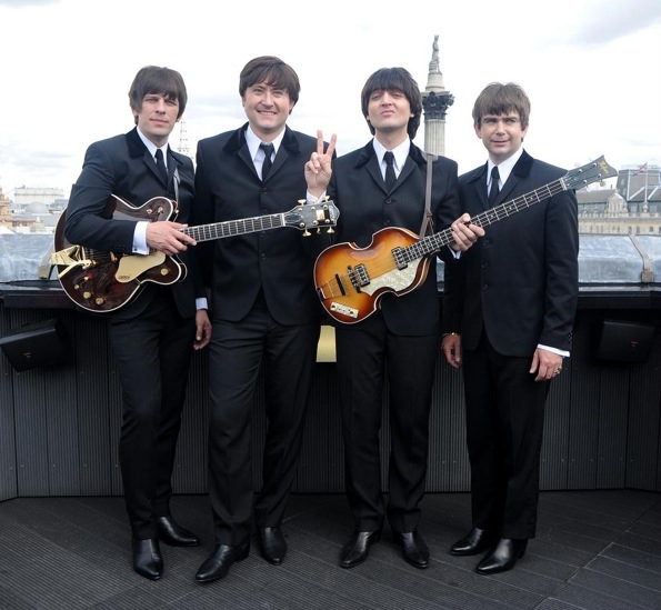 Photo Flash: West End's LET IT BE Plays Rooftop Gig! Image