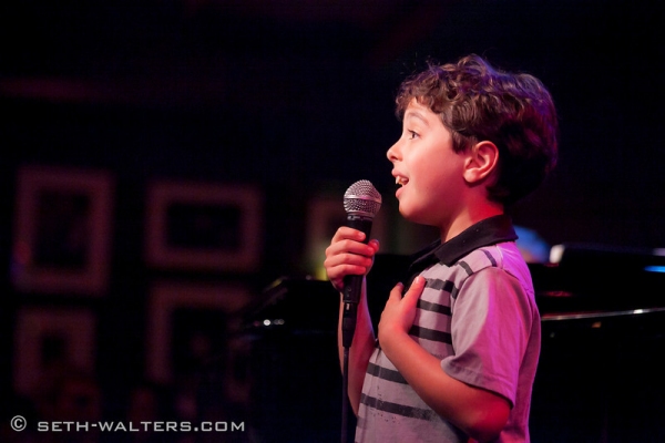 Photo Flash: Iain Armitage, Jenna Esposito & More at Jim Caruso's Cast Party at Birdland Image