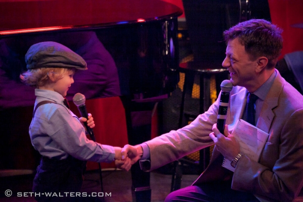 Photo Flash: Iain Armitage, Jenna Esposito & More at Jim Caruso's Cast Party at Birdland Image