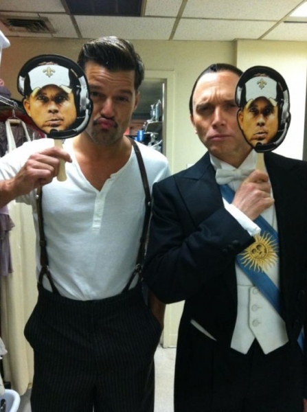 Photo Flash: Saturday Intermission Pics, Aug 25 - Goodbye MAMMA MIA! and SISTER ACT, Hello CHAPLIN! Image