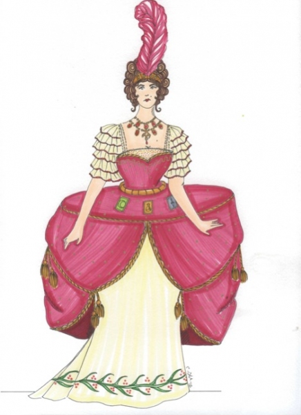 Photo Flash: Costume and Set Renderings from Swine Palace's A FREE MAN OF COLOR Image