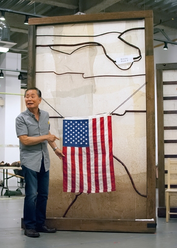 George Takei in rehearsal for Allegiance - A New American Musical at The Old Globe in Photo