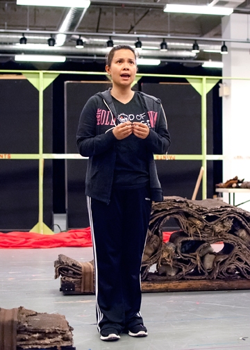 Lea Salonga in rehearsal for Allegiance - A New American Musical at The Old Globe in  Photo