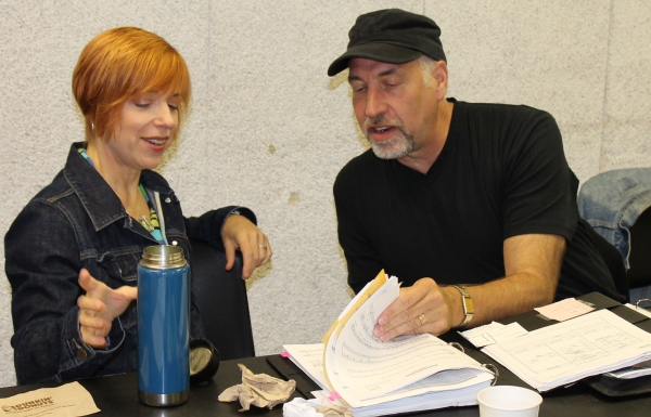 Photo Flash: In Rehearsal with York Theatre Company's LAST DANCE Image