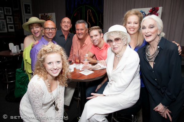 Photo Flash: Elaine Stritch and More at Jeff Harnar's DOES THIS MAKE ME LOOK FAT? at Birdland Image