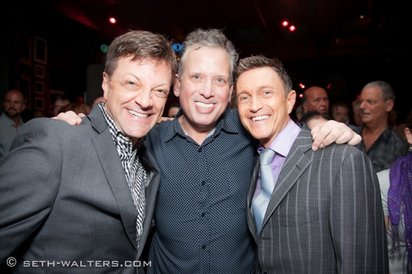 Jim Caruso, Billy Stritch and Jeff Harnar Photo