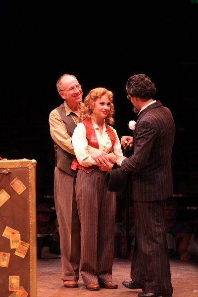 Photo Flash: First Look at Noah Racey and Anne Horak Onstage in Music Circus' CRAZY FOR YOU Image