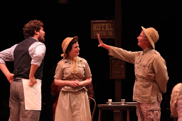 Photo Flash: First Look at Noah Racey and Anne Horak Onstage in Music Circus' CRAZY FOR YOU Image