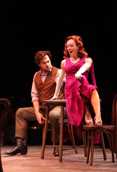 Photo Flash: First Look at Noah Racey and Anne Horak Onstage in Music Circus' CRAZY FOR YOU Image