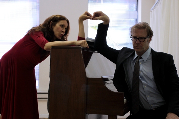 Photo Coverage: In Rehearsal with Michelle Clunie for US! Image