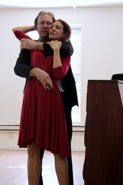 Photo Coverage: In Rehearsal with Michelle Clunie for US! Image