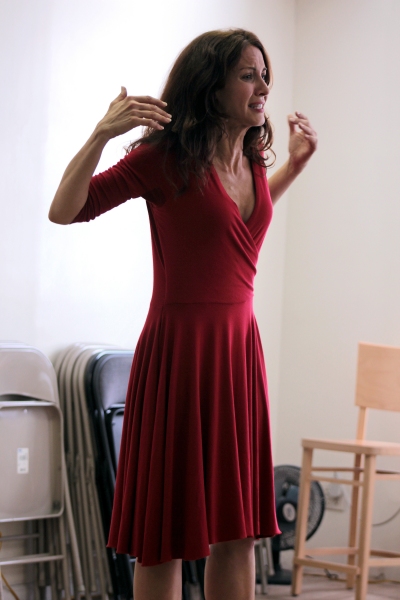 Photo Coverage: In Rehearsal with Michelle Clunie for US! Image