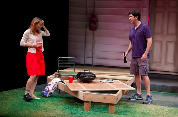Photo Flash: David Schwimmer, Amy Ryan and More in Playwrights Horizons' DETROIT! Image
