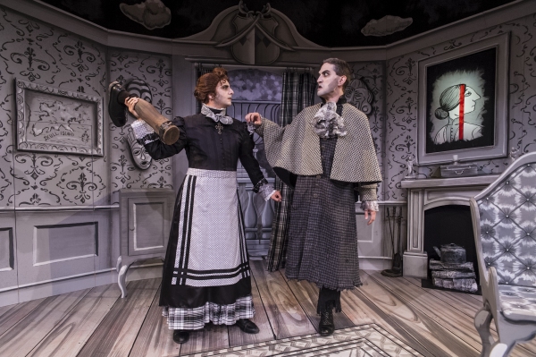 Photo Flash: First Look at John DeSilvestri and Christopher Scheer in CRT's THE MYSTERY OF IRMA VEP 