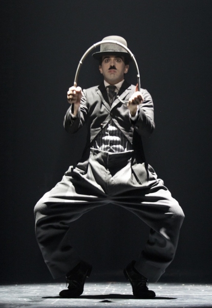 Photo Flash: First Look at Rob McClure, Jenn Colella, Erin Mackey, and More in CHAPLIN- Production Shots!  Image