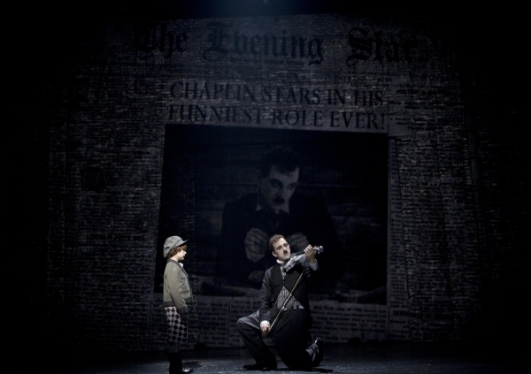 Photo Flash: First Look at Rob McClure, Jenn Colella, Erin Mackey, and More in CHAPLIN- Production Shots!  Image