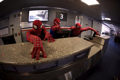 Photo Flash: SPIDER-MAN Cast Performs at JFK Airport! Image