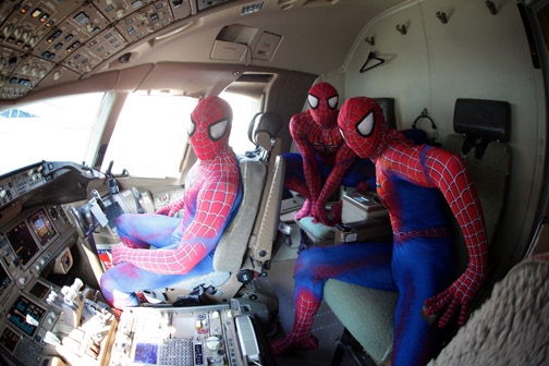 Photo Flash: SPIDER-MAN Cast Performs at JFK Airport! Image