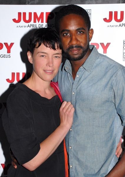 Photo Flash: Tamsin Greig and More at JUMPY Opening Night Party at Duke of York's Theatre! 