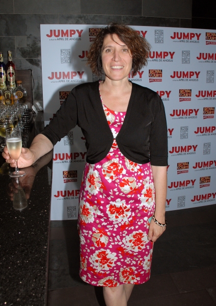 Photo Flash: Tamsin Greig and More at JUMPY Opening Night Party at Duke of York's Theatre! 