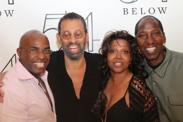 Stanley Wayne Mathis, Maurice Hines, Lynnie Godfrey, and Mel Johnson Jr. Photo