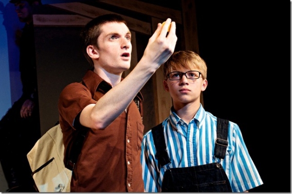Photo Flash: First Look at Amanda Hawkins, Chad Elder and More in BALD's THE BURNT PART BOYS Image