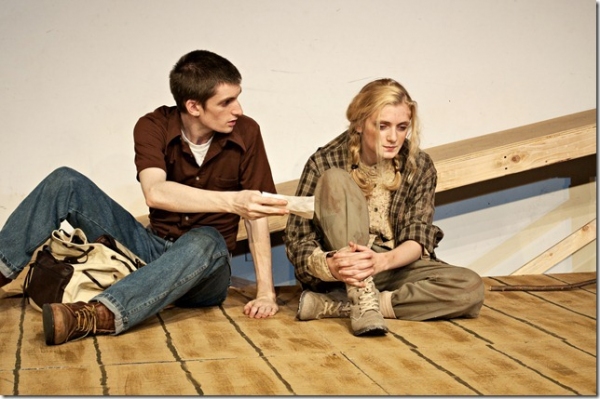 Photo Flash: First Look at Amanda Hawkins, Chad Elder and More in BALD's THE BURNT PART BOYS Image