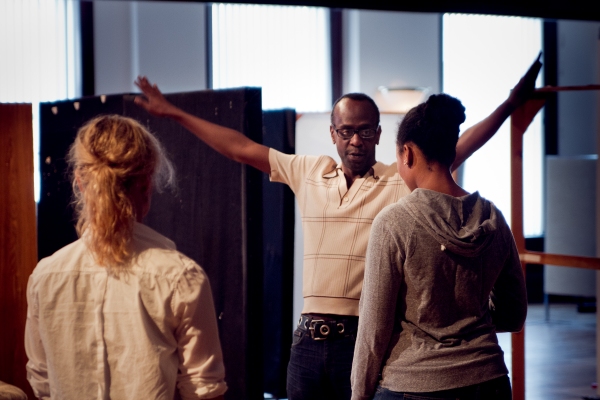 Photo Flash: First Look at Steppenwolf's GOOD PEOPLE in Rehearsal Image