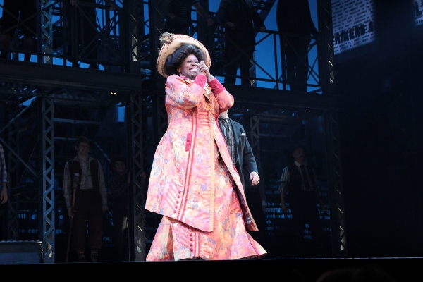 Photo Coverage: Corey Cott's First Curtain Call as 'Jack Kelly' in NEWSIES!  Image