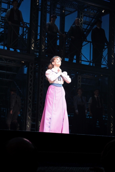 Photo Coverage: Corey Cott's First Curtain Call as 'Jack Kelly' in NEWSIES!  Image