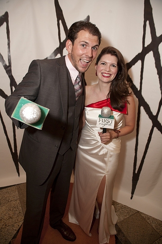 Photo Coverage: The 2013 First Night Honors Red (actually Orange) Carpet Arrivals Image