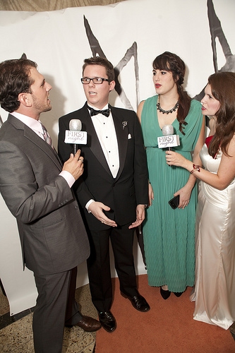 Photo Coverage: The 2013 First Night Honors Red (actually Orange) Carpet Arrivals Image