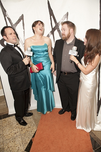 Photo Coverage: The 2013 First Night Honors Red (actually Orange) Carpet Arrivals Image