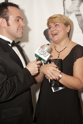 Photo Coverage: The 2013 First Night Honors Red (actually Orange) Carpet Arrivals Image