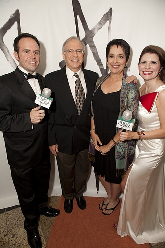 Photo Coverage: The 2013 First Night Honors Red (actually Orange) Carpet Arrivals Image