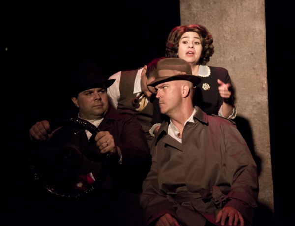 Photo Flash: Complete Production Shots of MET's 39 STEPS Image
