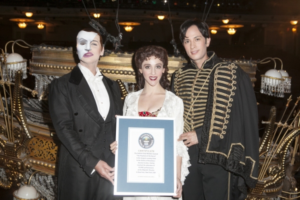 Photo Coverage: THE PHANTOM OF THE OPERA Earns Spot in Guinness Book of World Records!  Image