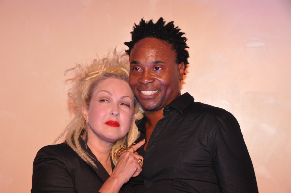 Photo Coverage: KINKY BOOTS' Cyndi Lauper & Billy Porter Sing at Manolo Blahnik! Image