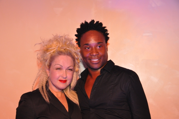Photo Coverage: KINKY BOOTS' Cyndi Lauper & Billy Porter Sing at Manolo Blahnik! Image