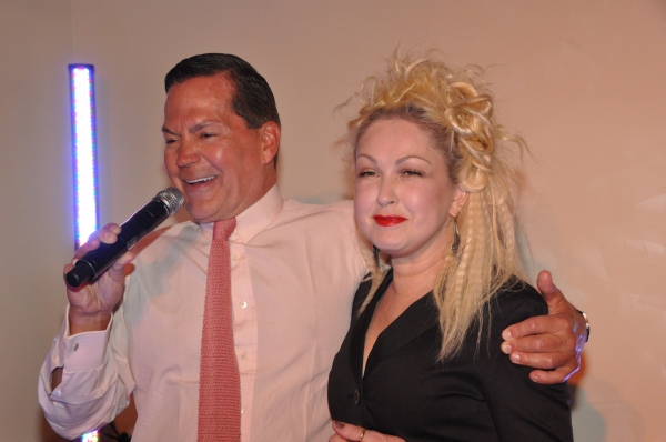 Photo Coverage: KINKY BOOTS' Cyndi Lauper & Billy Porter Sing at Manolo Blahnik! Image