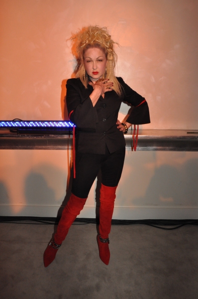 Photo Coverage: KINKY BOOTS' Cyndi Lauper & Billy Porter Sing at Manolo Blahnik! Image